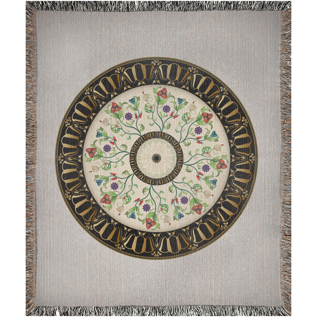Woven Blankets Kukloso Mandala Kuklos No 4357 - Free Shipping