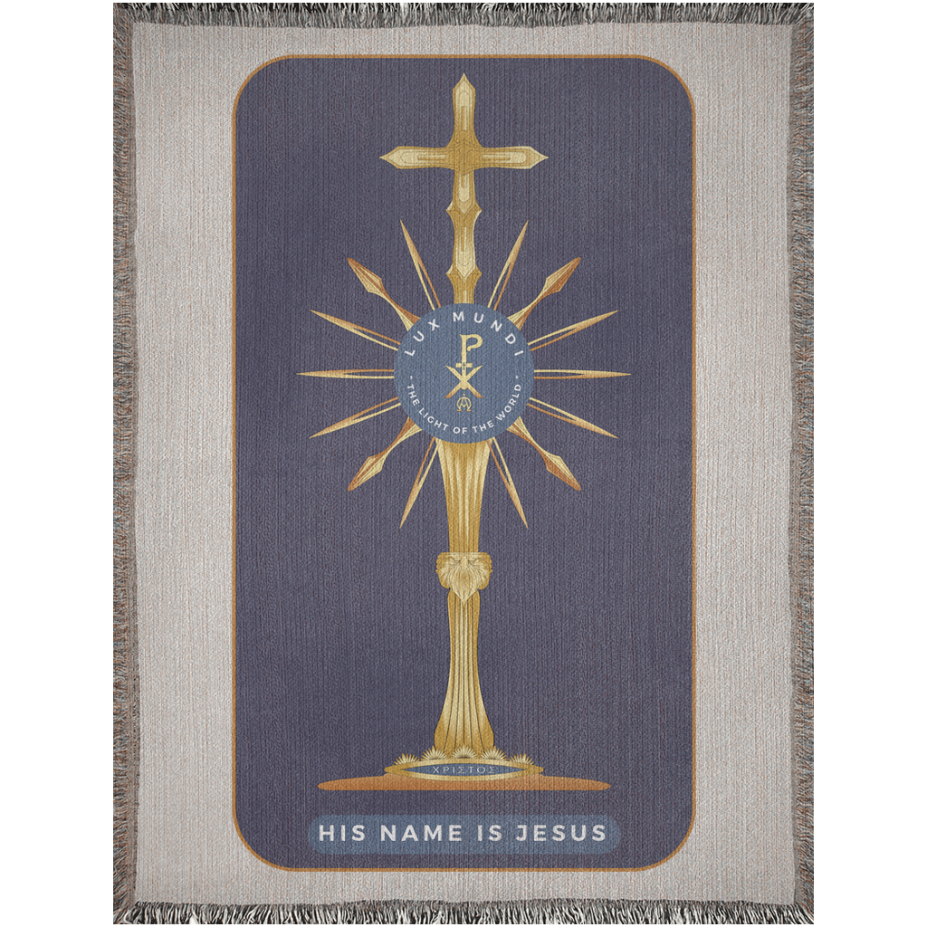 Woven Blankets Kukloso 'Lux Mundi' Golden Monstrance - Free Shipping