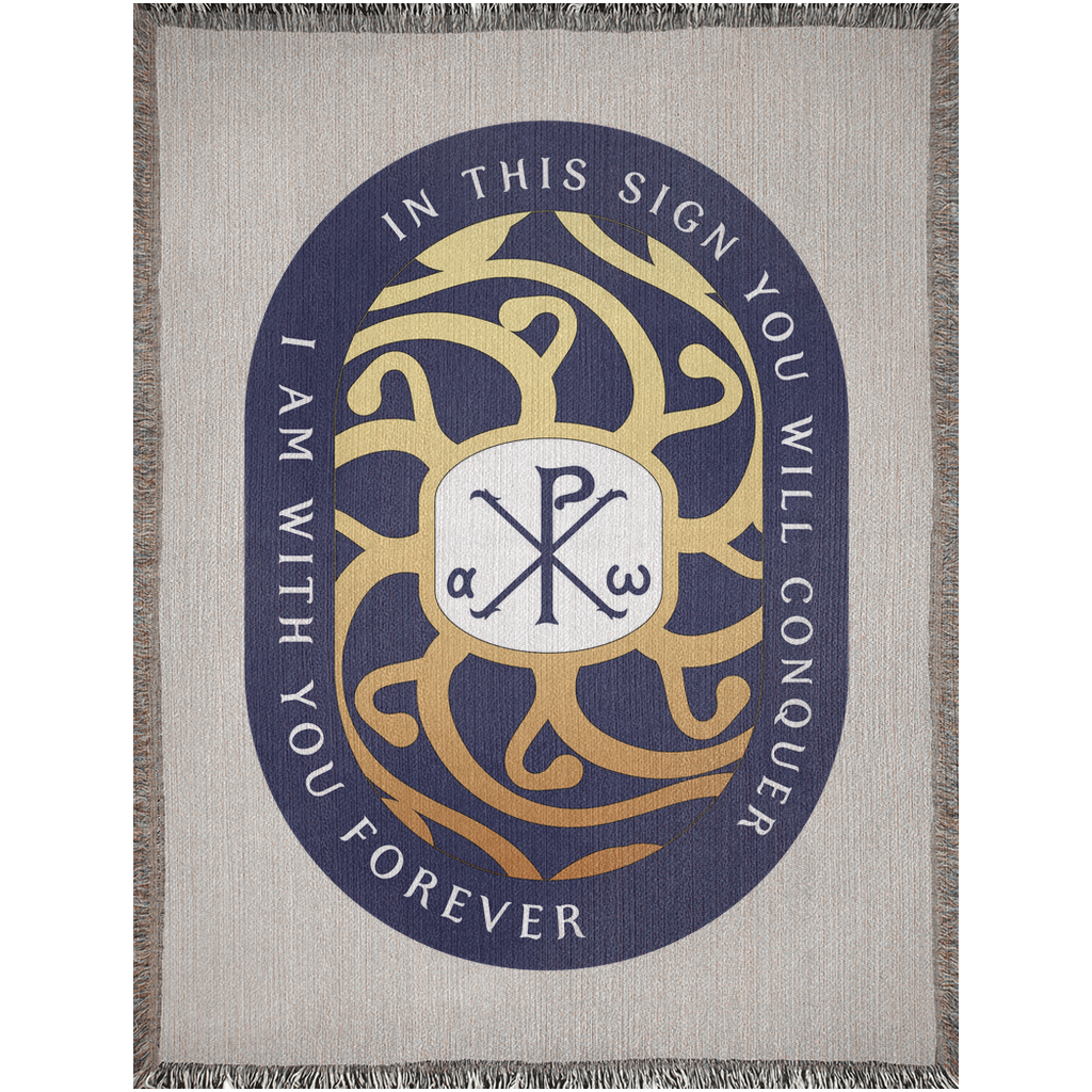 Woven Blankets Kukloso 'PX Christogram No 2' - Free Shipping