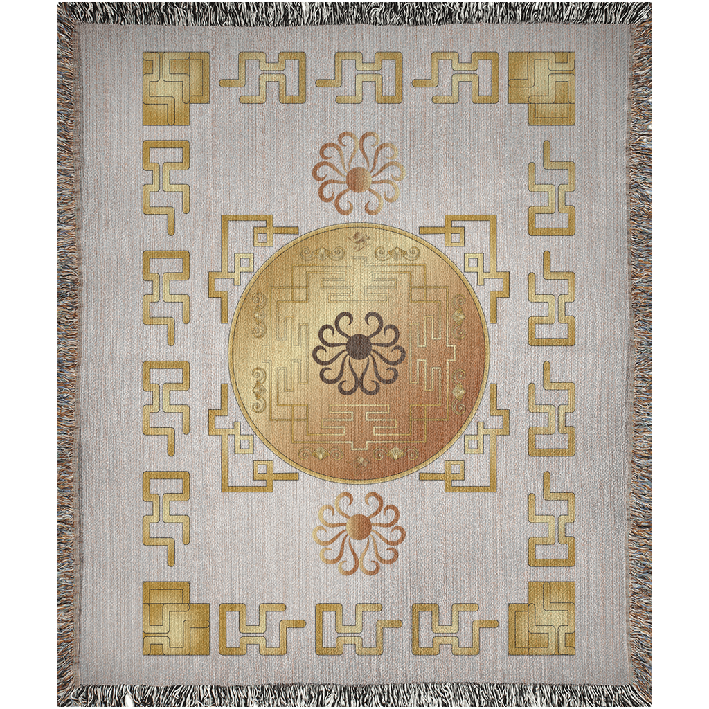 Woven Blankets Kukloso Circumplexical No 4049 - Free Shipping