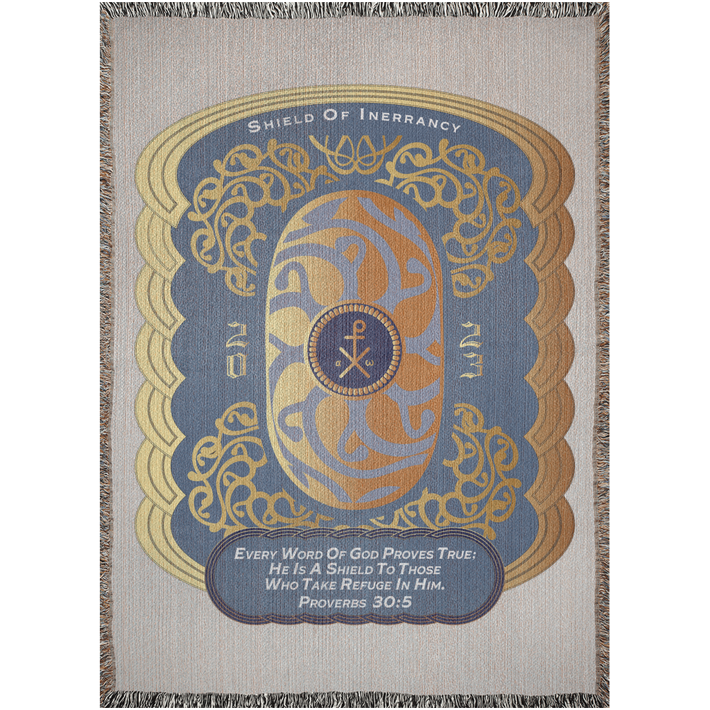 Woven Blankets Kukloso 'Shield of Inerrancy' - Free Shipping