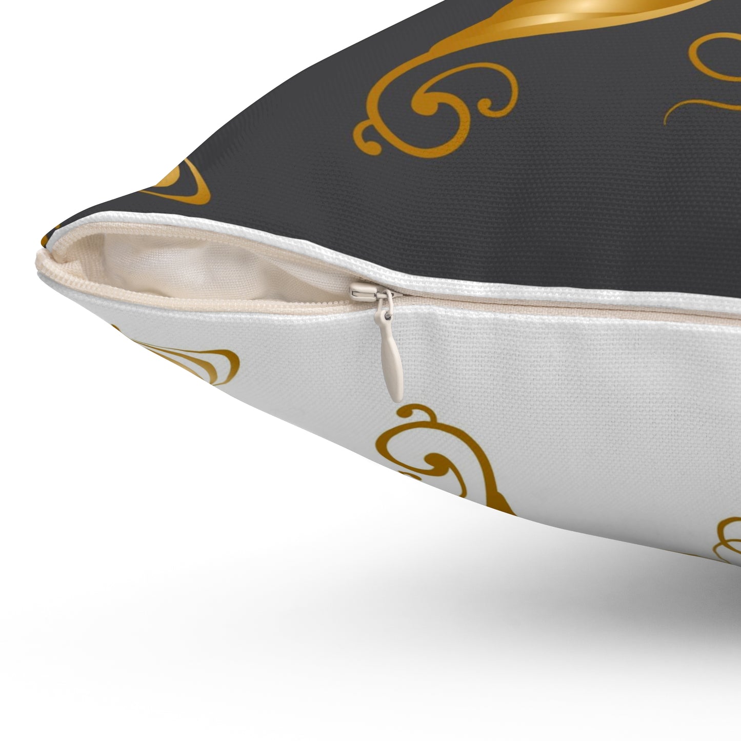 Spun Polyester Square Pillow Kukloso Ancient Geometrica No 10 - Free Shipping