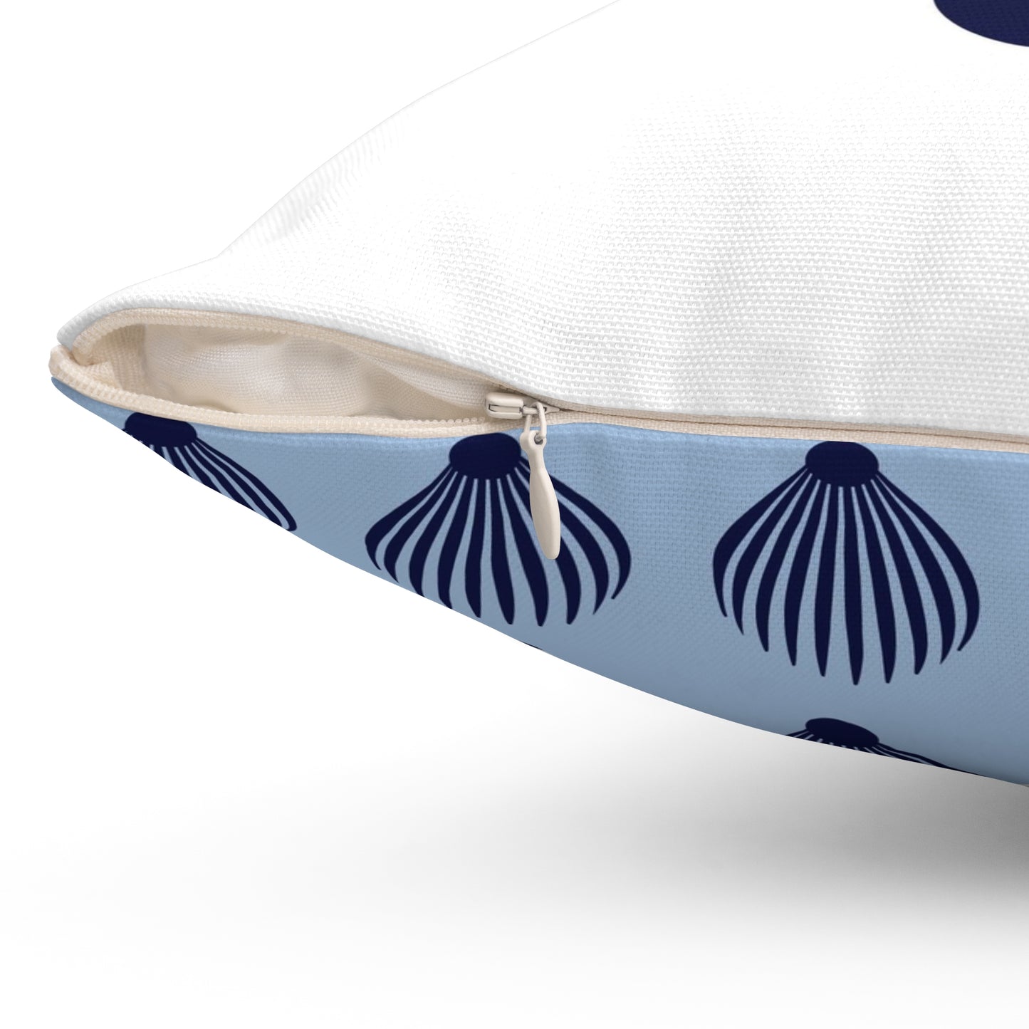 Spun Polyester Square Pillow Kukloso Fleurons No 43 - Free Shipping