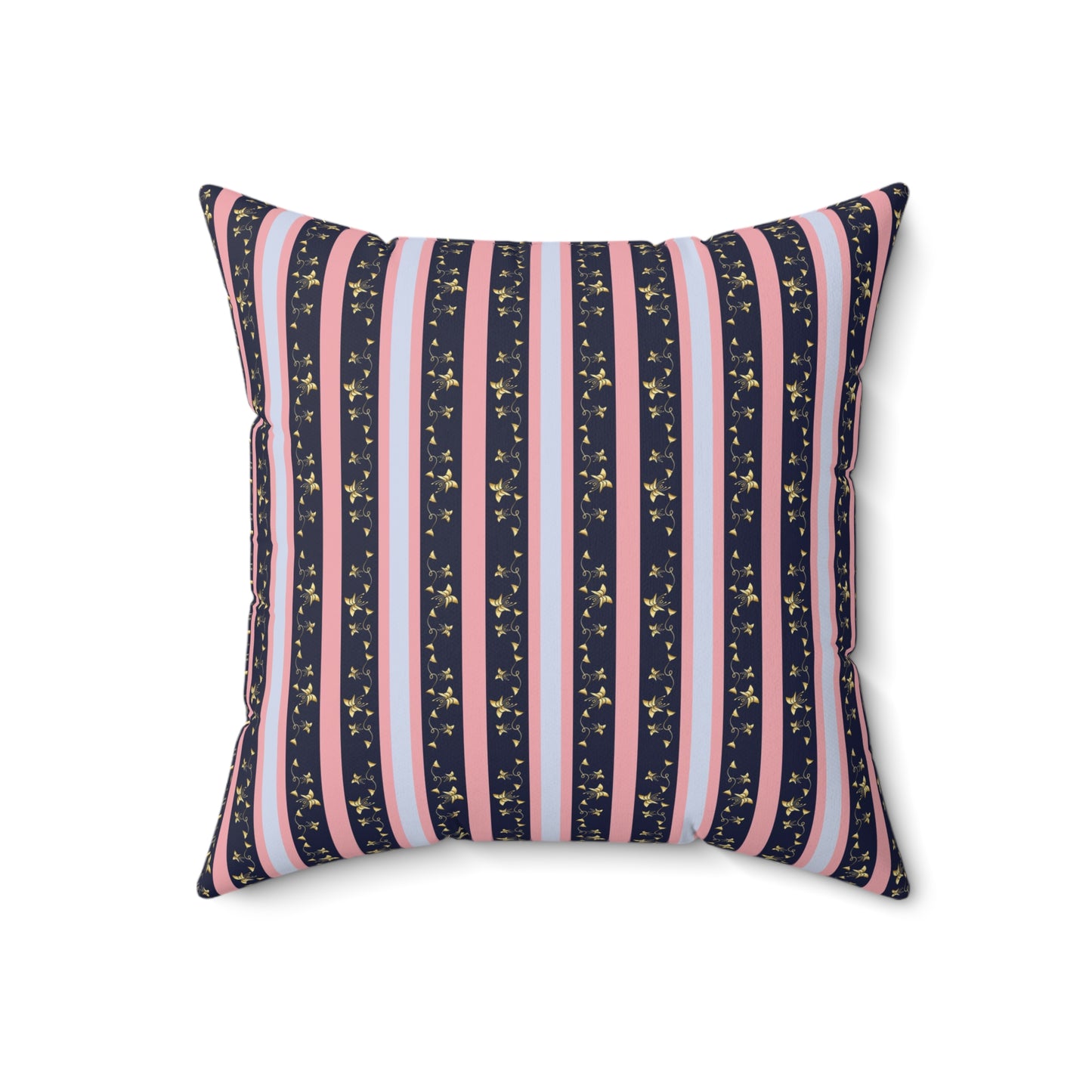 Spun Polyester Square Pillow Kukloso Abstract Fleurons No 78 & No 103 - Free Shipping
