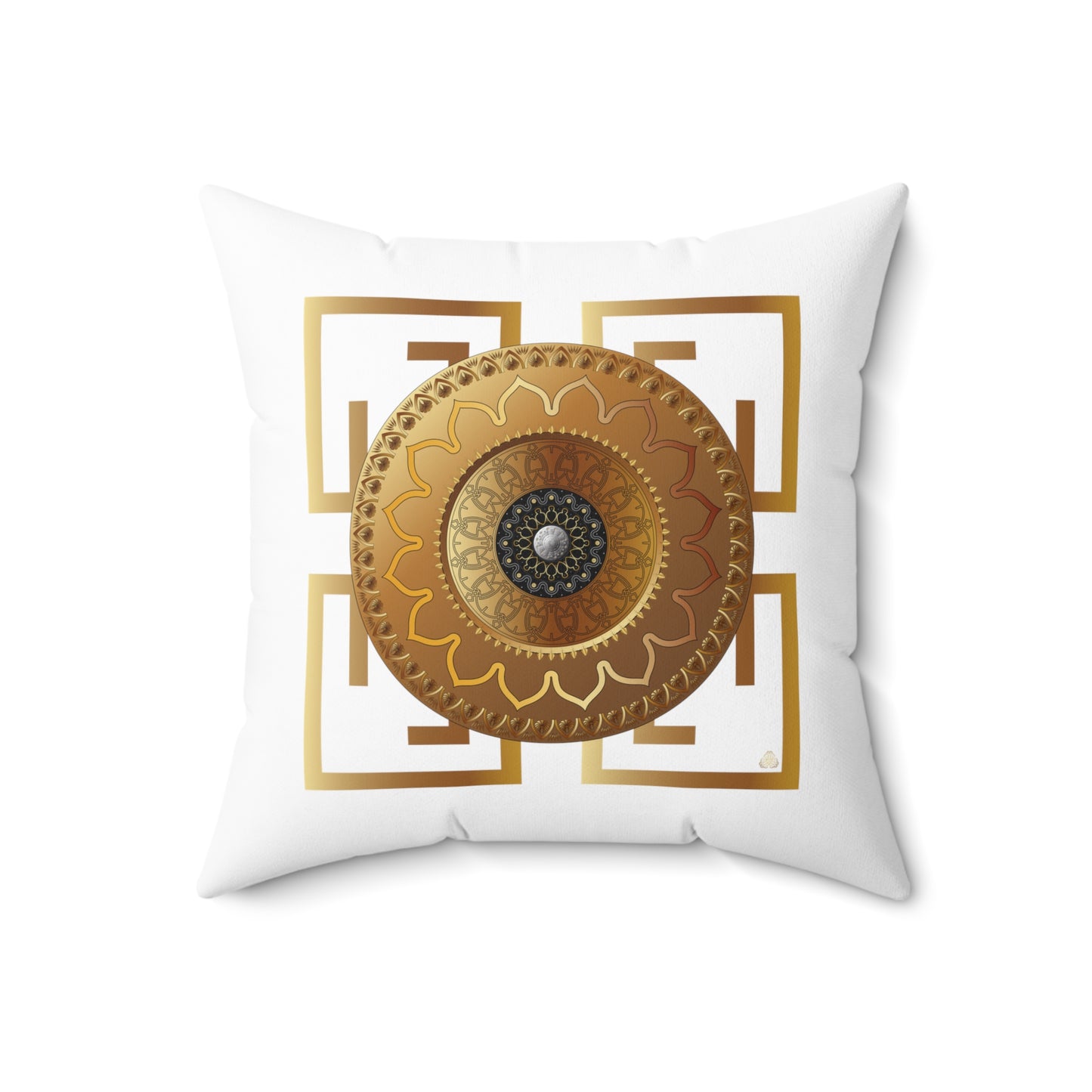 Spun Polyester Square Pillow Kukloso Joshua 1:9 & Kuklos No 4192 - Free Shipping