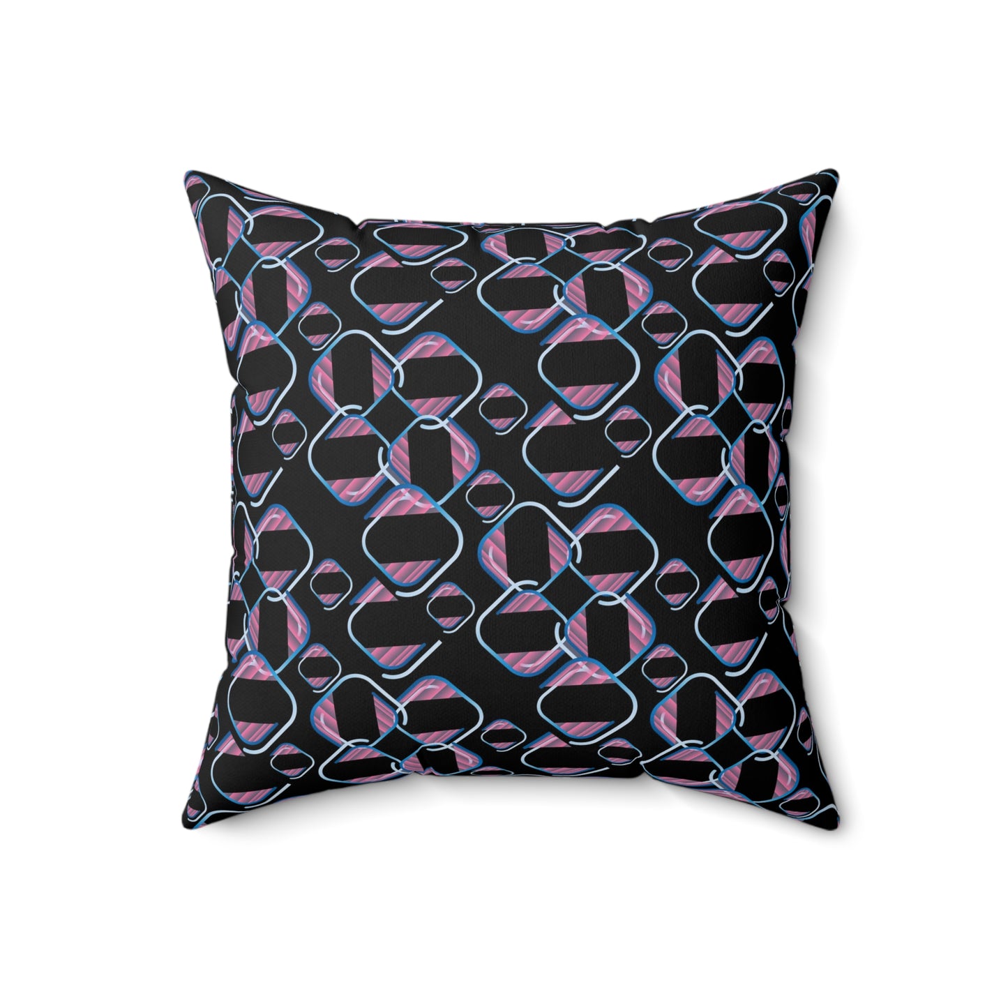 Spun Polyester Square Pillow Kukloso Abstractical No 26 - Free Shipping