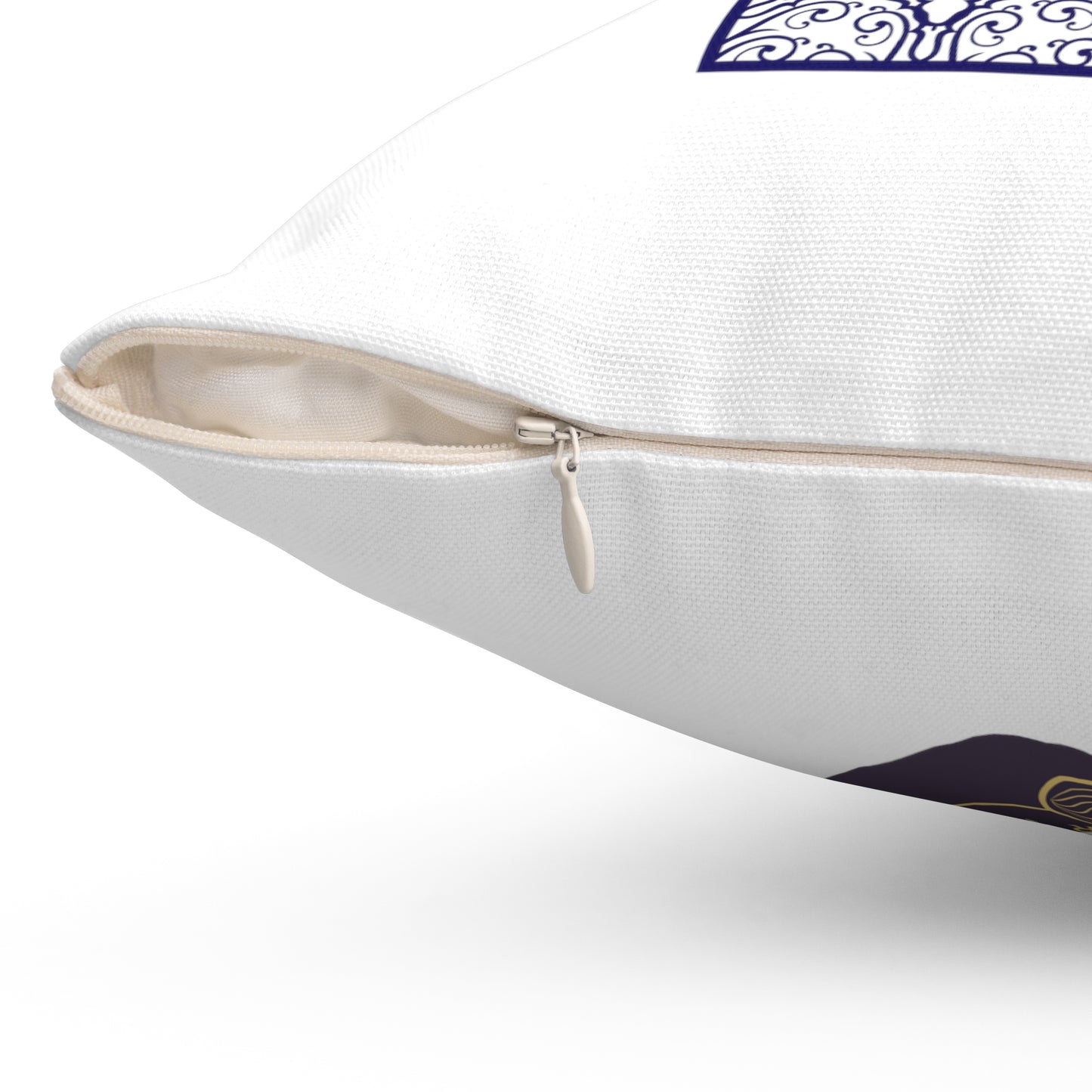 Spun Polyester Square Pillow Kukloso Luke 23:43 / Lux Mundi / Salvator Mundi - Free Shipping