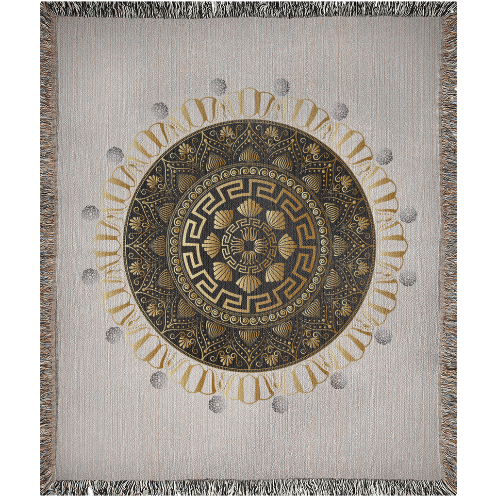 Woven Blankets Kukloso Mandala Kuklos No 4354 - Free Shipping