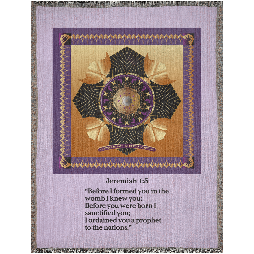 Woven Blankets Kukloso 'Jeremiah 1:5 - Free Shipping
