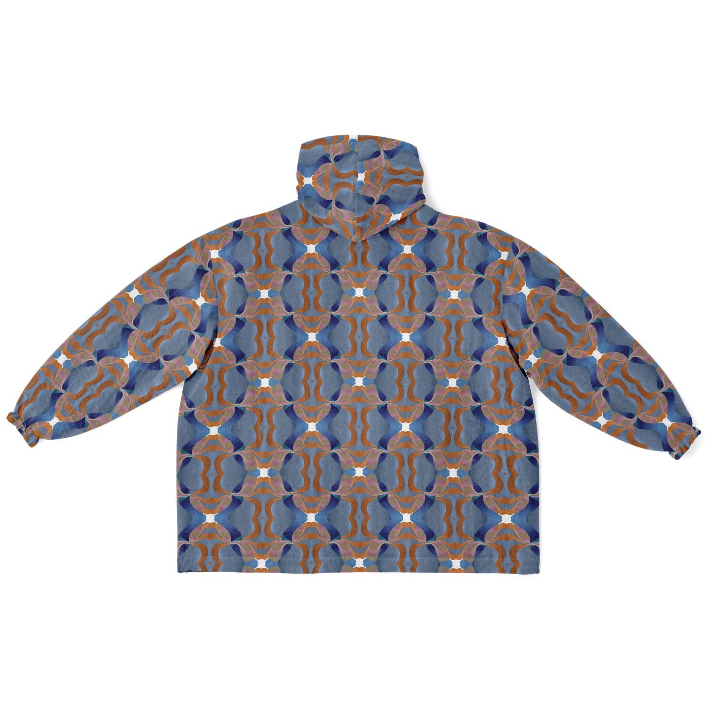 Snug Hoodie Economy - AOP Kukloso Ice Cream Swirls No 45 - Free Shipping