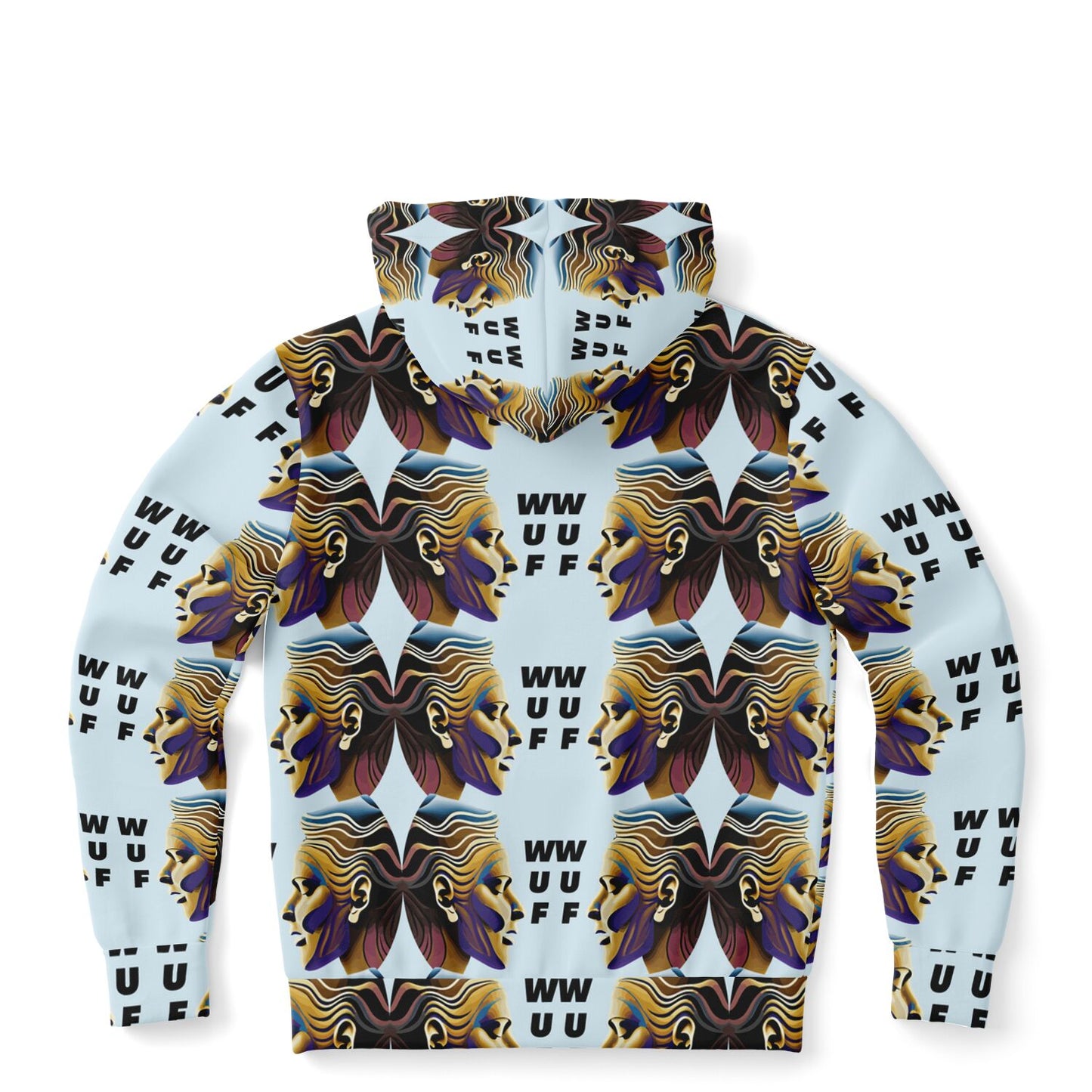 Fashion Zip-Up Hoodie - AOP Kukloso Ancients series No 3 - Free Shipping