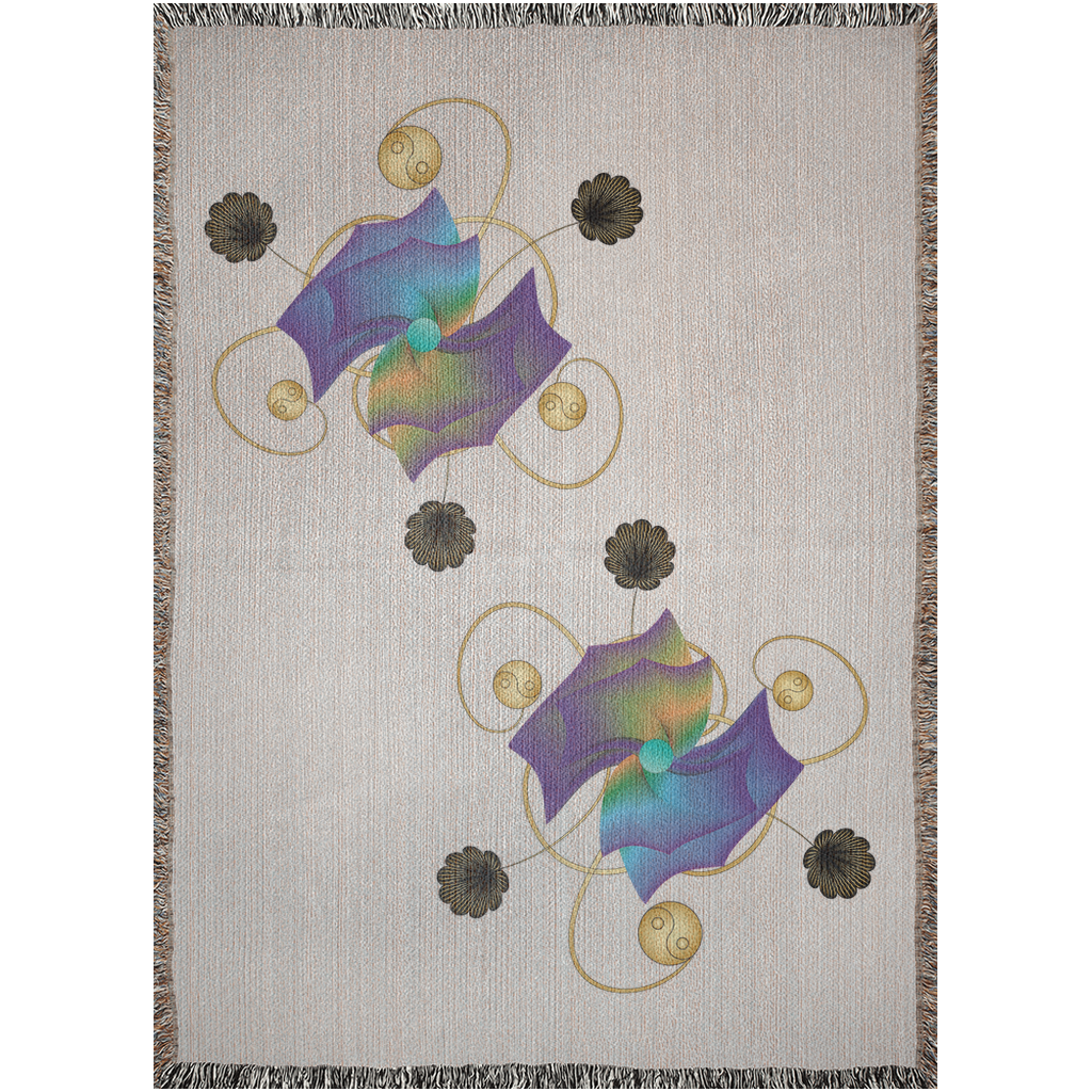 Woven Blankets Kukloso Circulosity No 3329 - Free Shipping