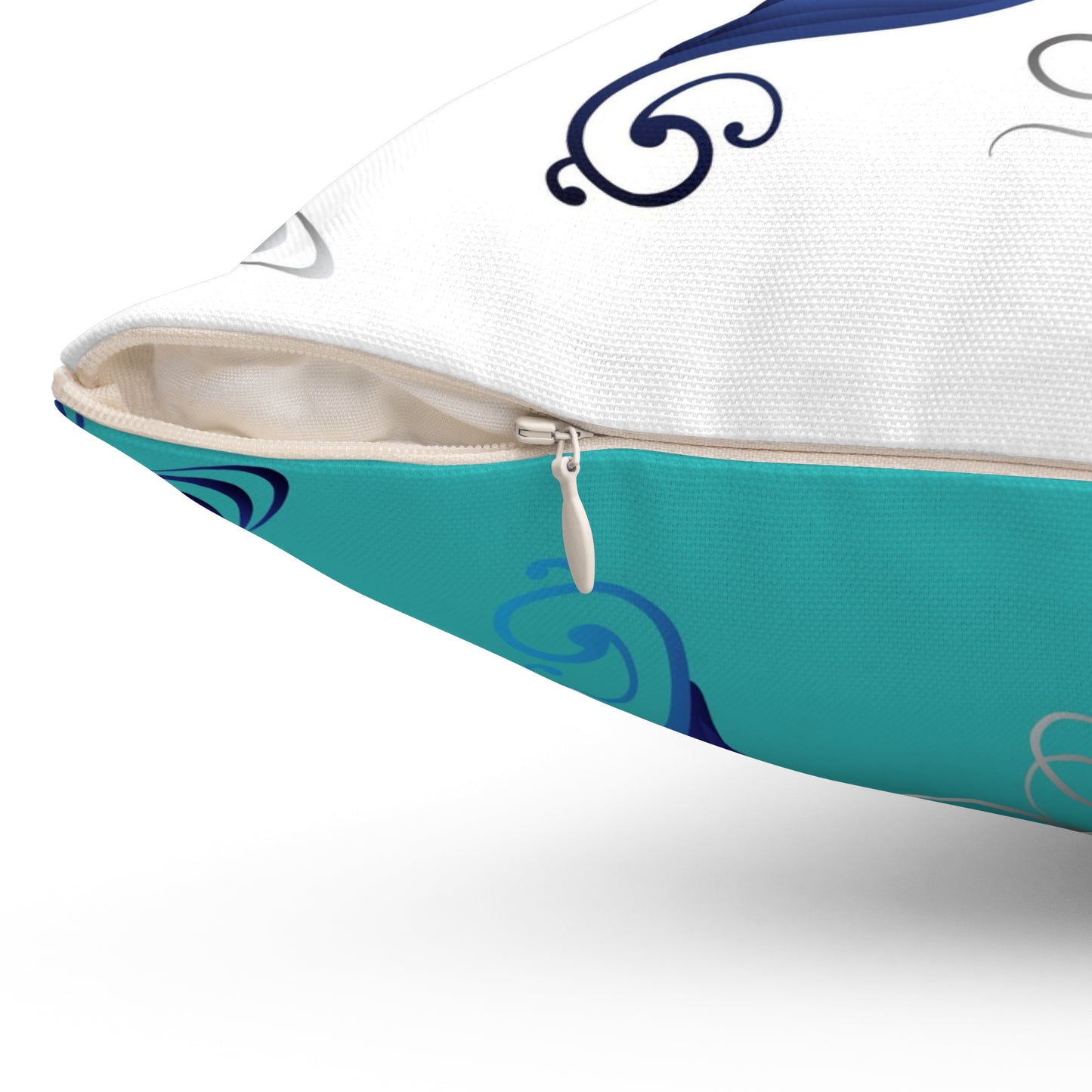 Spun Polyester Square Pillow Kukloso Ancient Geometrica No 11 - Free Shipping