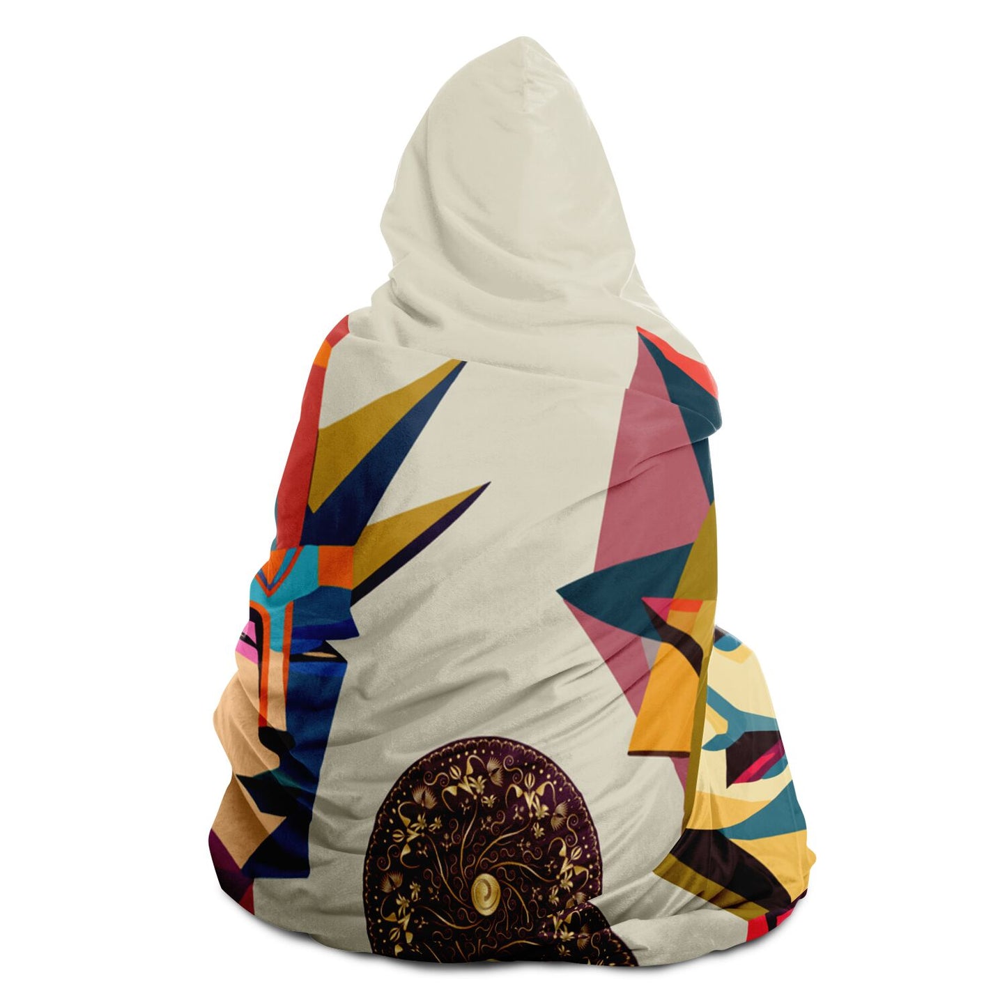 Hooded Blanket - AOP Kukloso The Couple No 3 - Free Shipping
