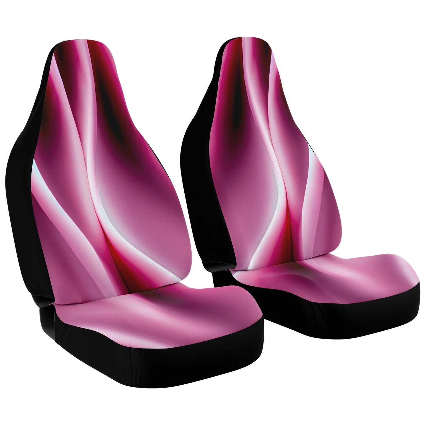 Car Seat Cover - AOP Kukloso Color Flows series No 4 Pink-Rose gradient colors- Free Shipping