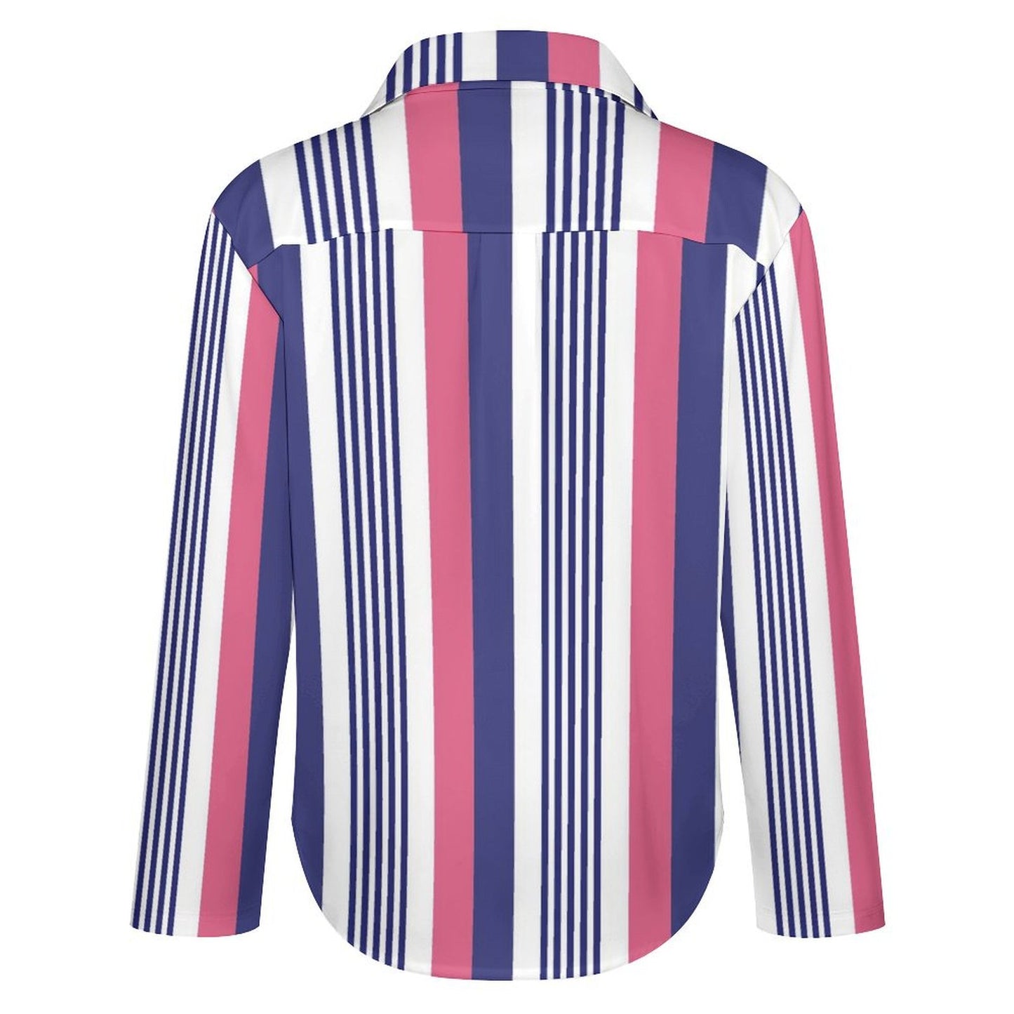 Long Sleeve Shirt Blouse Kukloso Abstract No 442