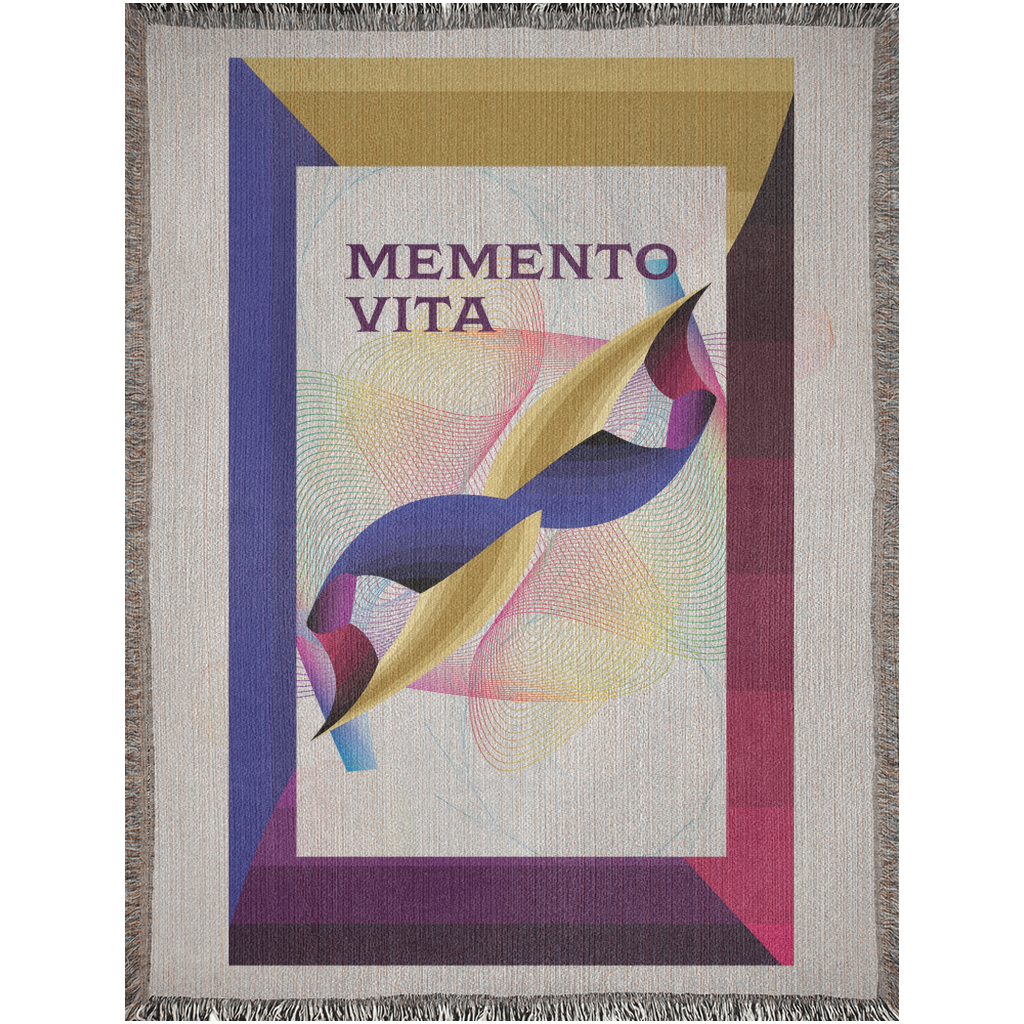 Woven Blankets Kukloso Kuklos No 4430 'Memento Vita' - Free Shipping