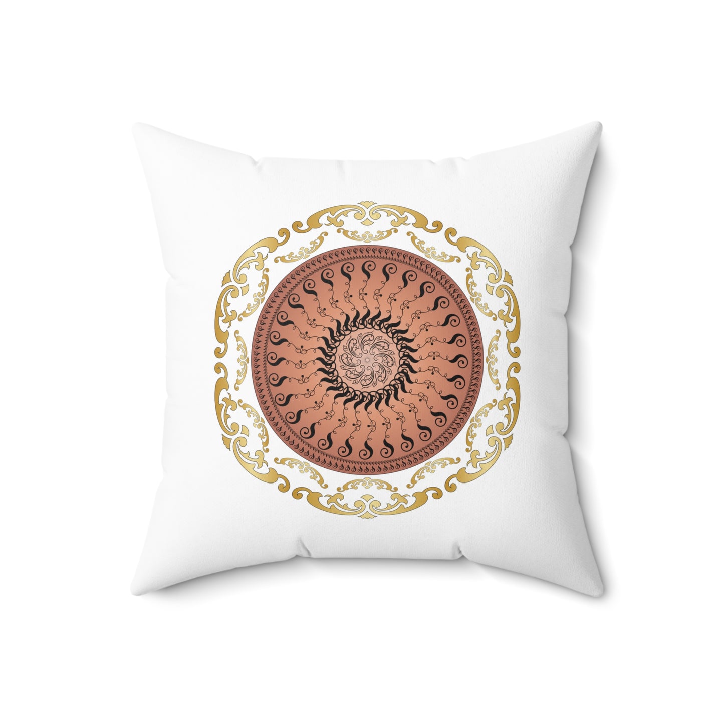 Spun Polyester Square Pillow Kukloso Untitled Graphics No 885 & No 881 - Free Shipping
