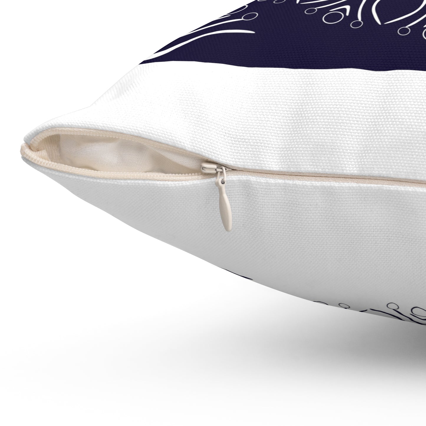 Spun Polyester Square Pillow Kukloso Ancient Geometrica No 13 - Free Shipping