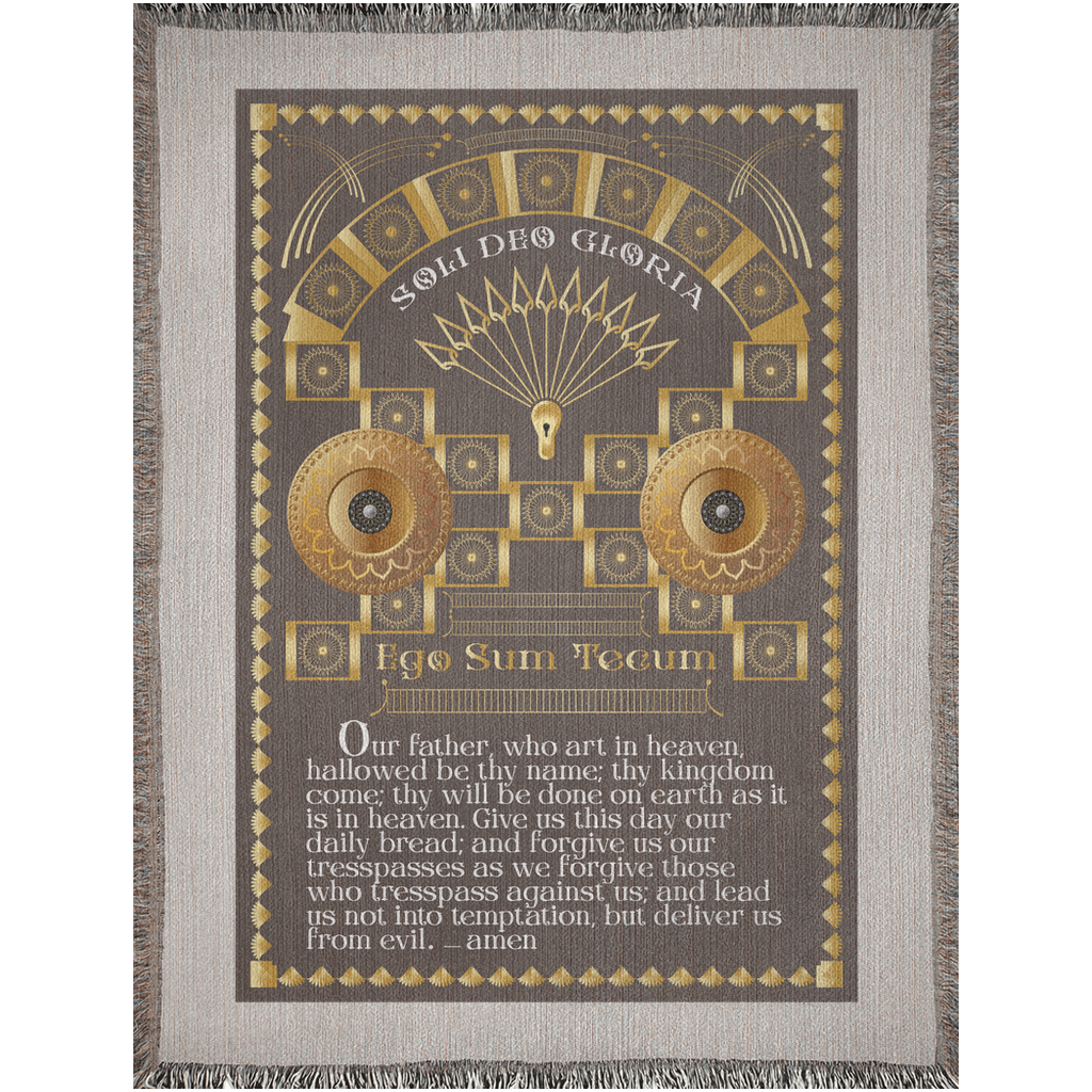 Woven Blankets Kukloso 'The Lord's Prayer' - Free Shipping