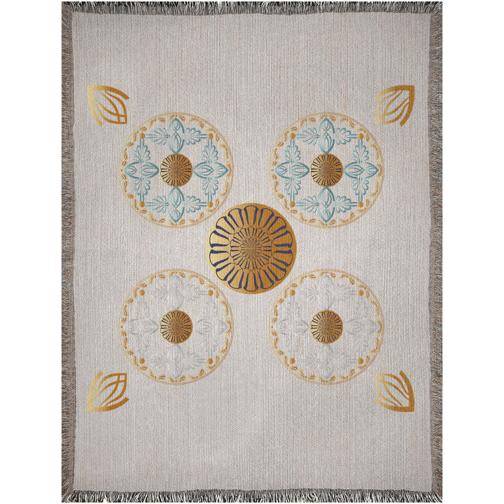 Woven Blankets Kukloso Mandala Kuklos No 4389 - Free Shipping