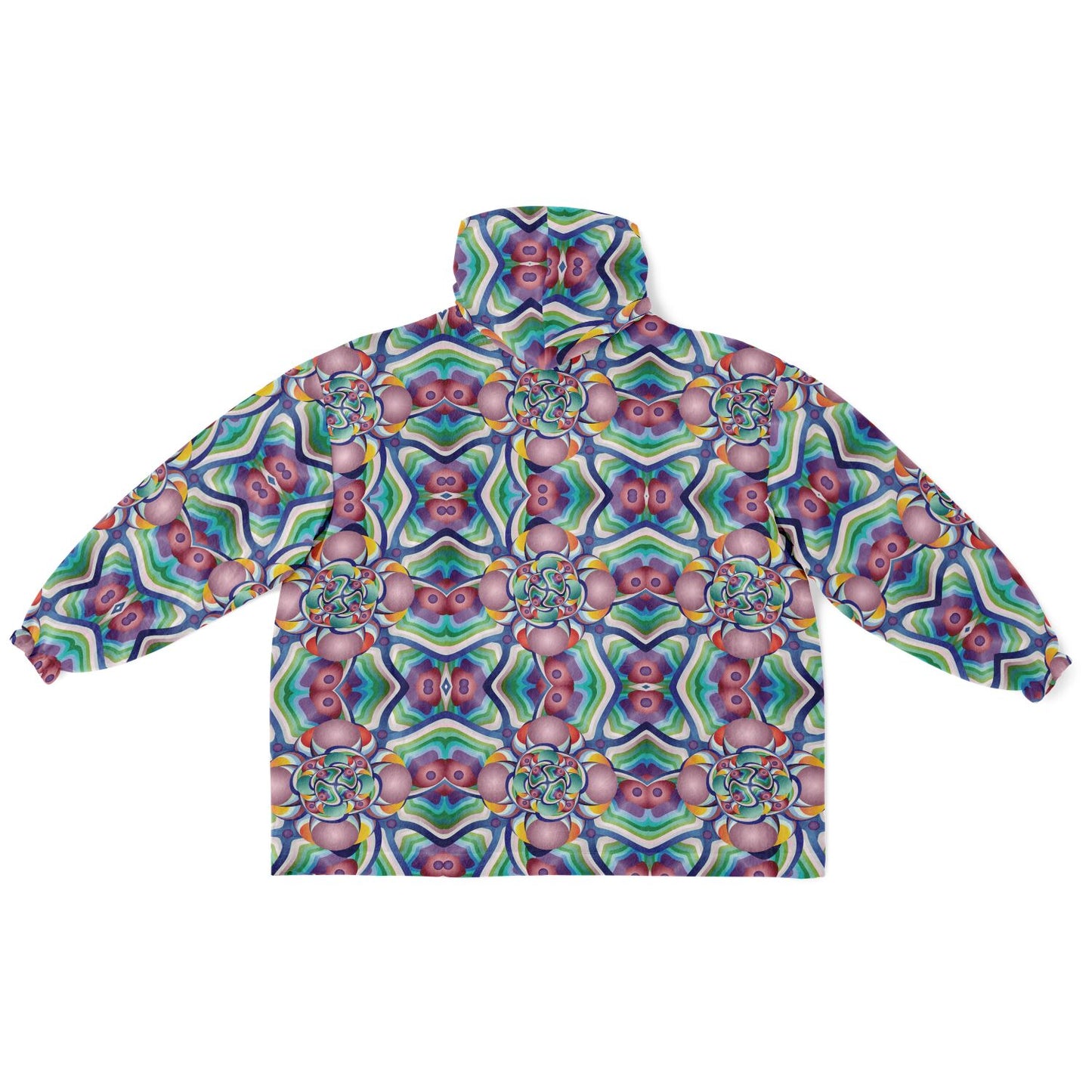 Snug Hoodie Economy - AOP Kukloso Ice Cream Swirls No 58 - Free Shipping