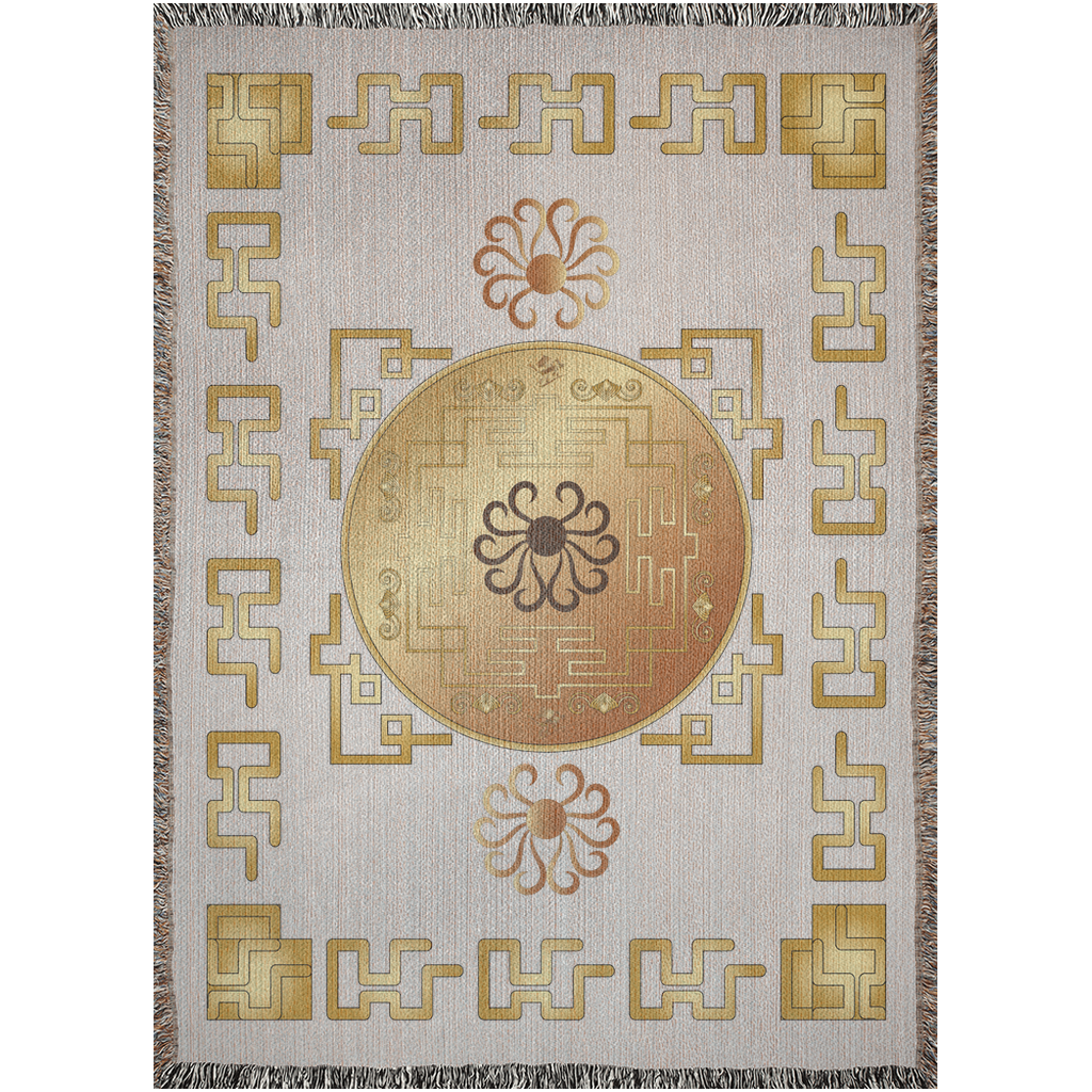 Woven Blankets Kukloso Circumplexical No 4049 - Free Shipping