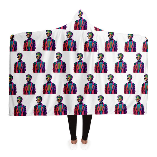 Hooded Blanket - AOP Kukloso Punk Chic No 1 - Free Shipping