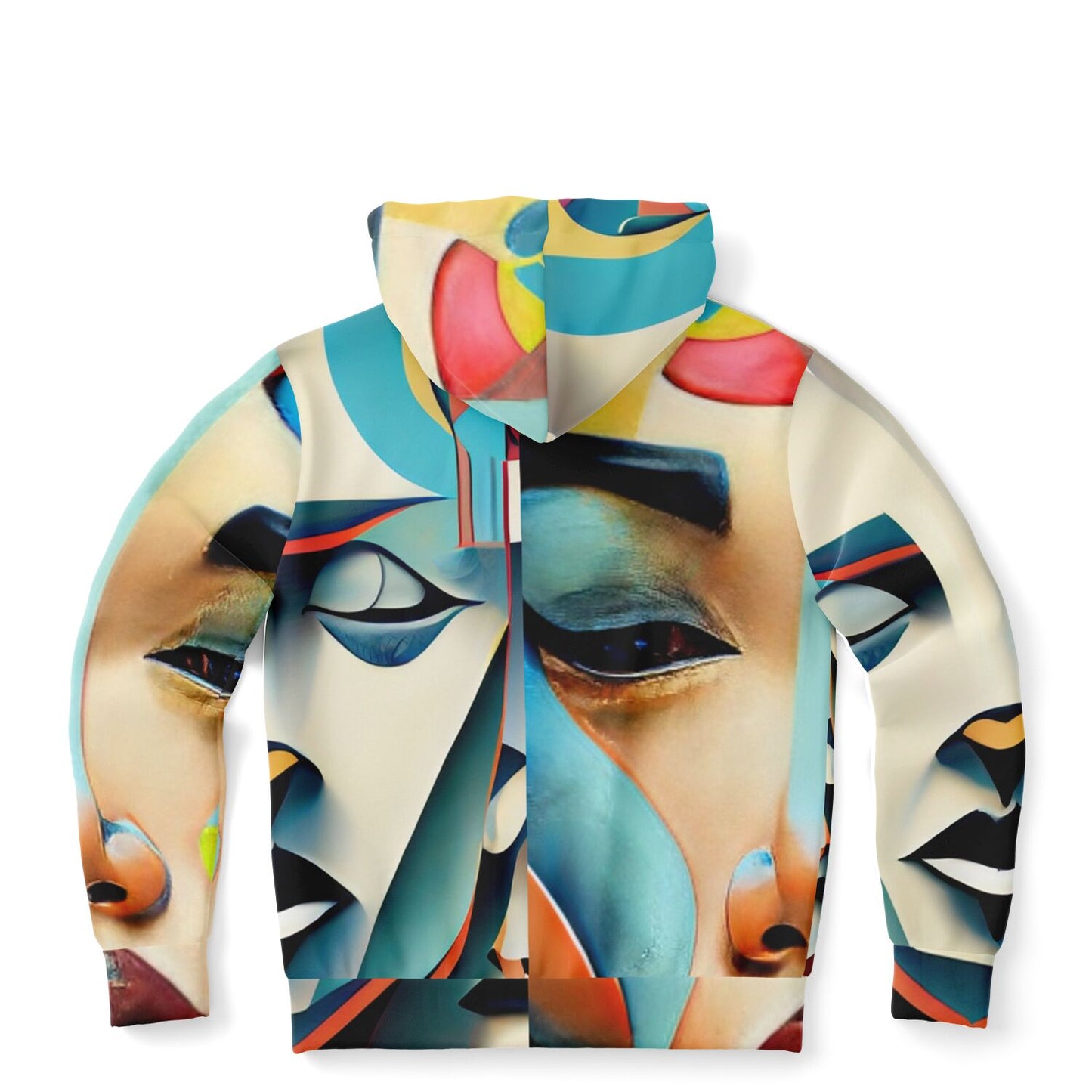 Fashion Zip-Up Hoodie - AOP Kukloso Ancients series No 11 - Free Shipping