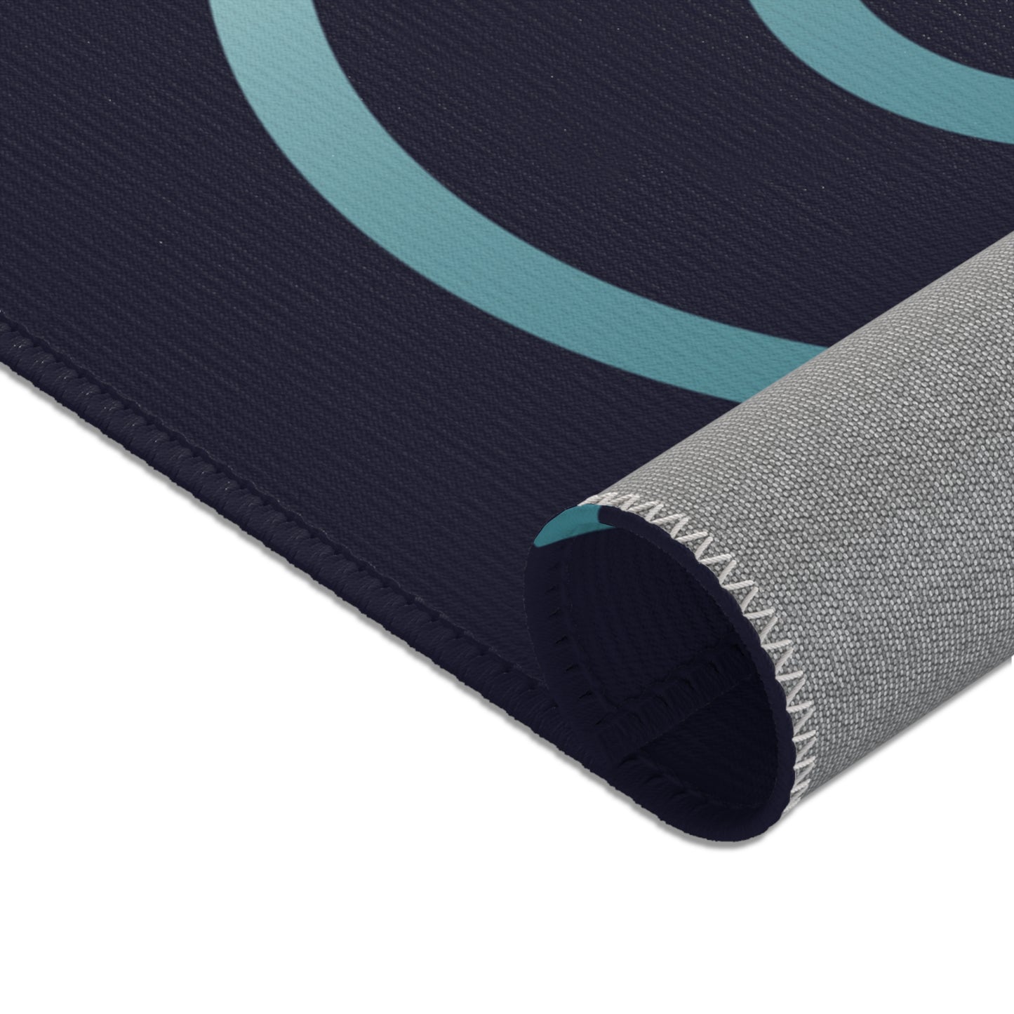 Area Rugs Kukloso MD FS No 54 Abstract Shapes Gold, Silver, Aqua & Copper - Free Shipping