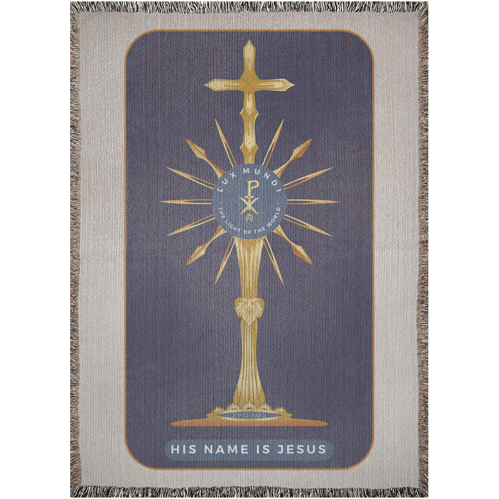 Woven Blankets Kukloso 'Lux Mundi' Golden Monstrance - Free Shipping