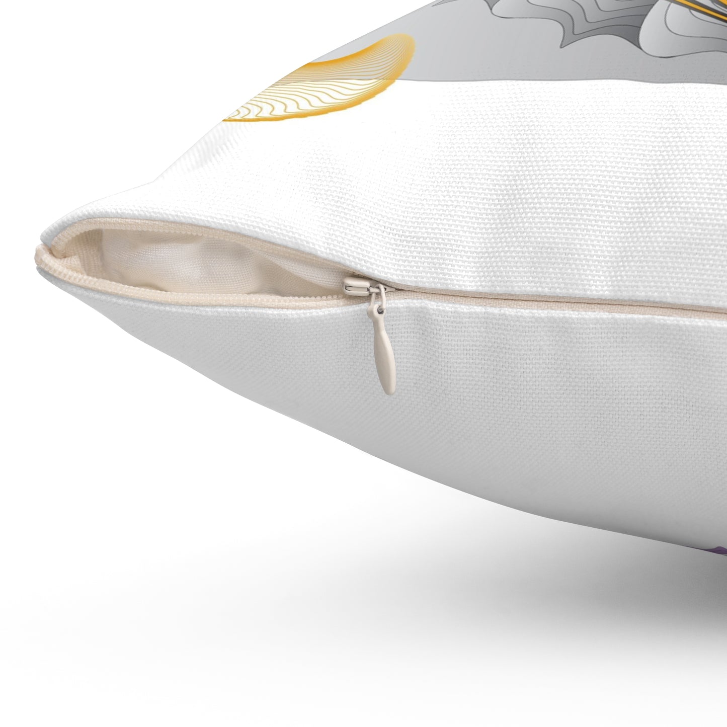 Spun Polyester Square Pillow Kukloso Abstractical No 24 - Free Shipping