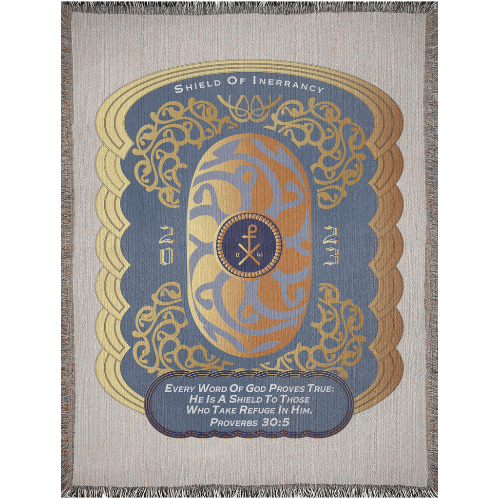 Woven Blankets Kukloso 'Shield of Inerrancy' - Free Shipping