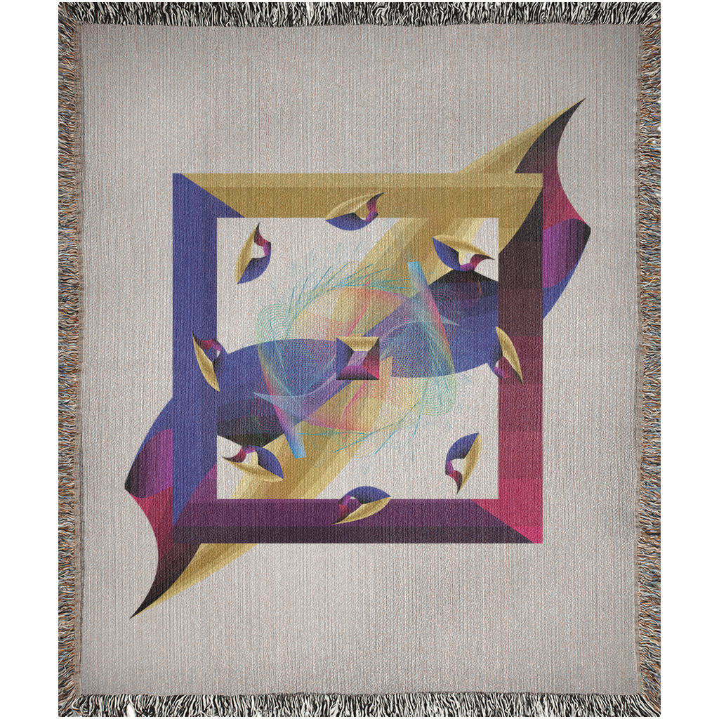 Woven Blankets Kukloso Mandala Kuklos No 4368 - Free Shipping