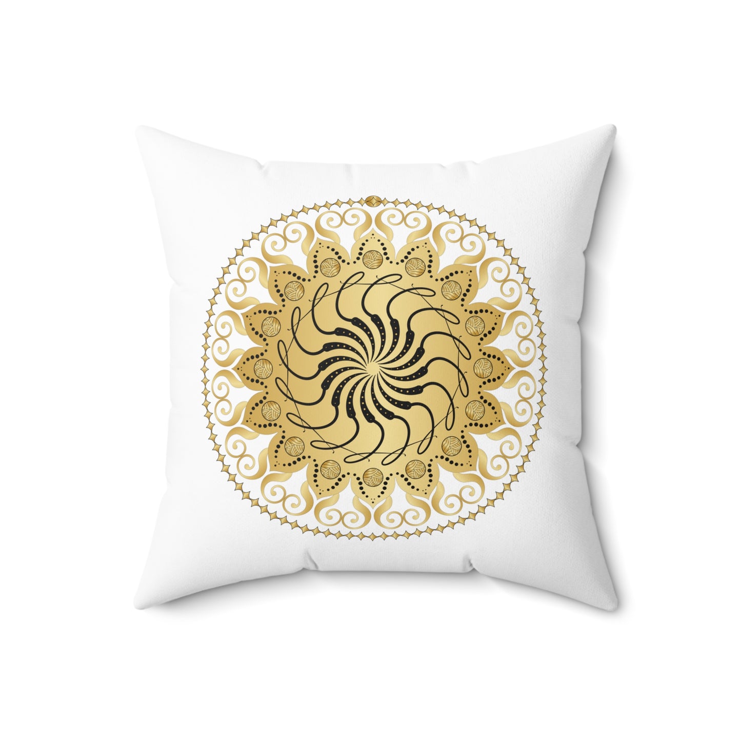 Spun Polyester Square Pillow Kukloso Untitled Graphics No 1027 & No 1028 - Free Shipping