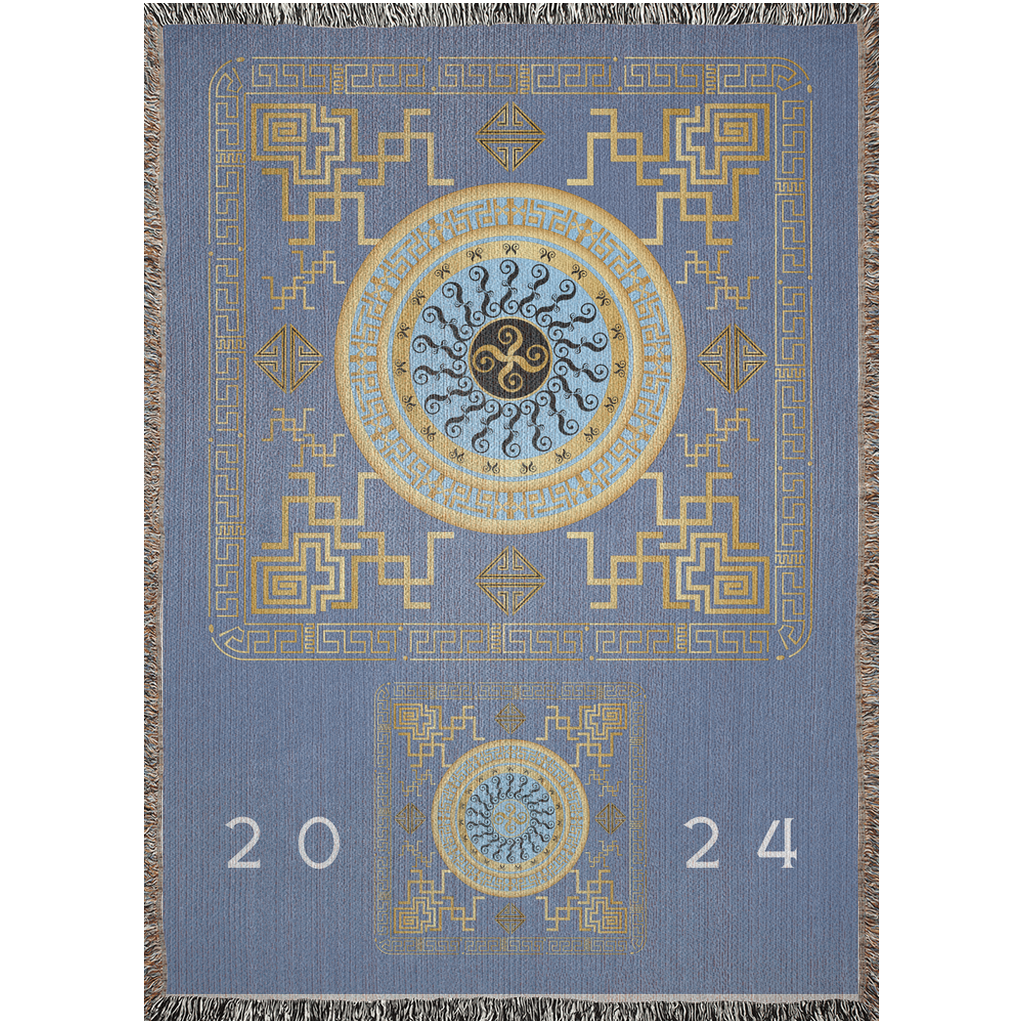 Woven Blankets Kukloso Circularium No 2594 - Free Shipping