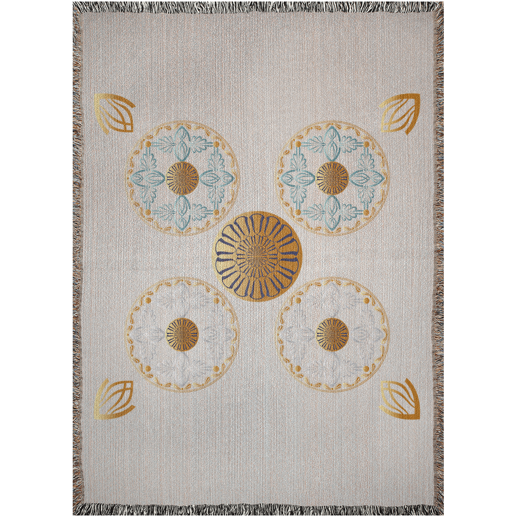 Woven Blankets Kukloso Mandala Kuklos No 4389 - Free Shipping