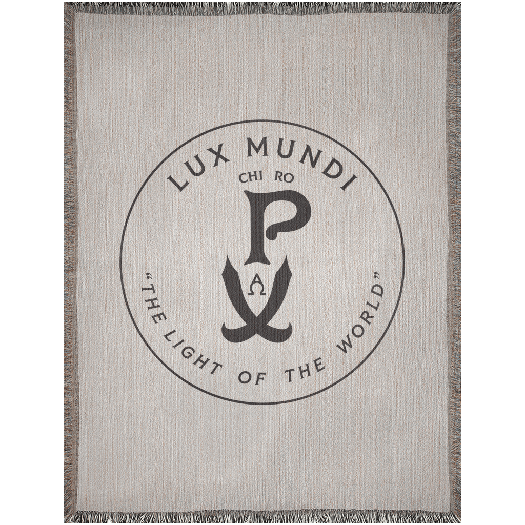 Woven Blankets Kukloso 'Lux Mundi' PX Christogram Circle - Free Shipping