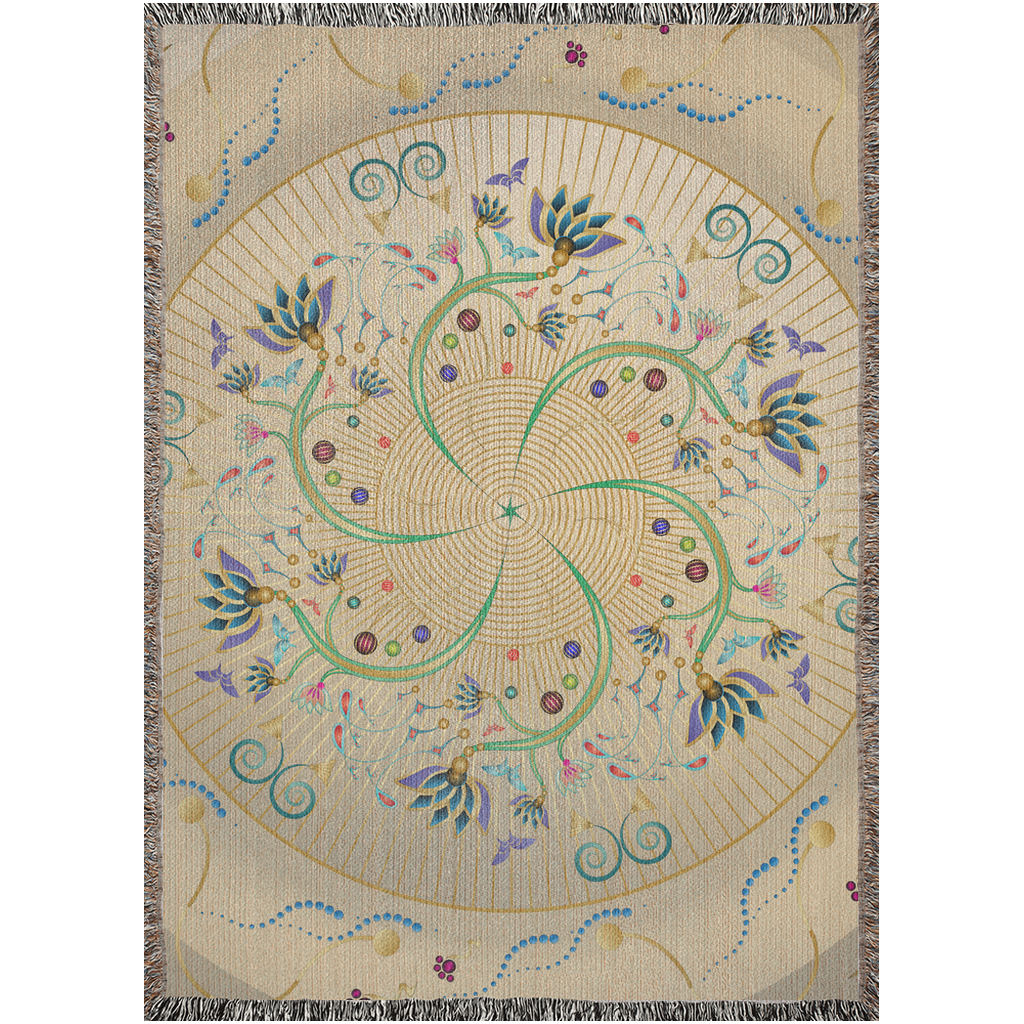 Woven Blankets Kukloso OVC No 4159 Mandala - Free Shipping