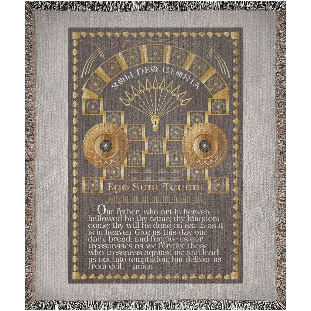 Woven Blankets Kukloso 'The Lord's Prayer' - Free Shipping