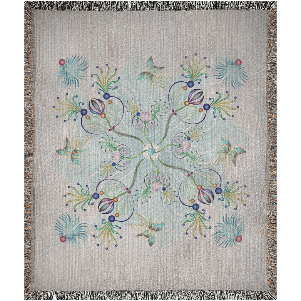 Woven Blankets Kukloso Mandala Kuklos No 4402 - Free Shipping