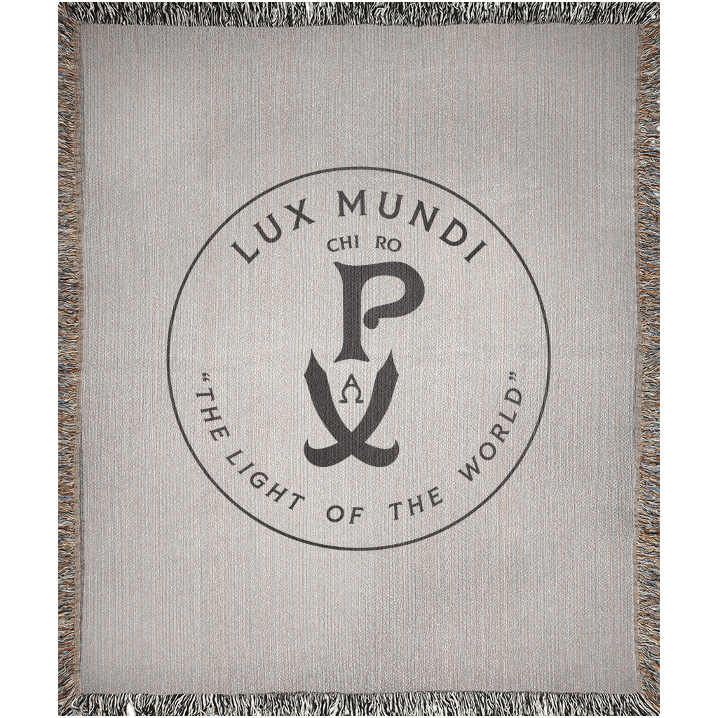 Woven Blankets Kukloso 'Lux Mundi' PX Christogram Circle - Free Shipping
