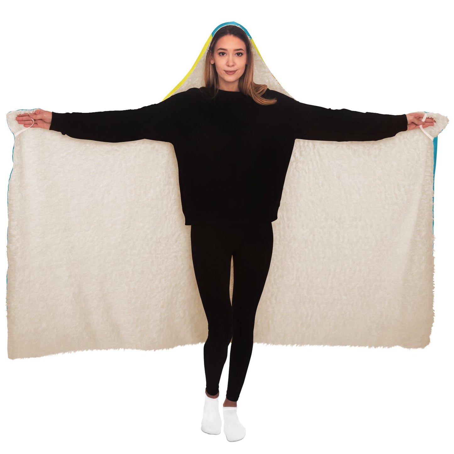 Hooded Blanket - AOP Kukloso German Sheperd Adult No 2 - Free Shipping