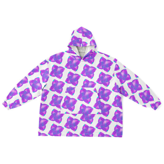 Snug Hoodie Economy - AOP Kukloso Ice Cream Swirls No 50 - Free Shipping