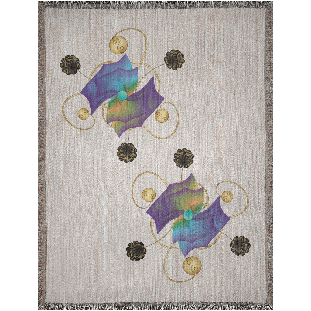 Woven Blankets Kukloso Circulosity No 3329 - Free Shipping