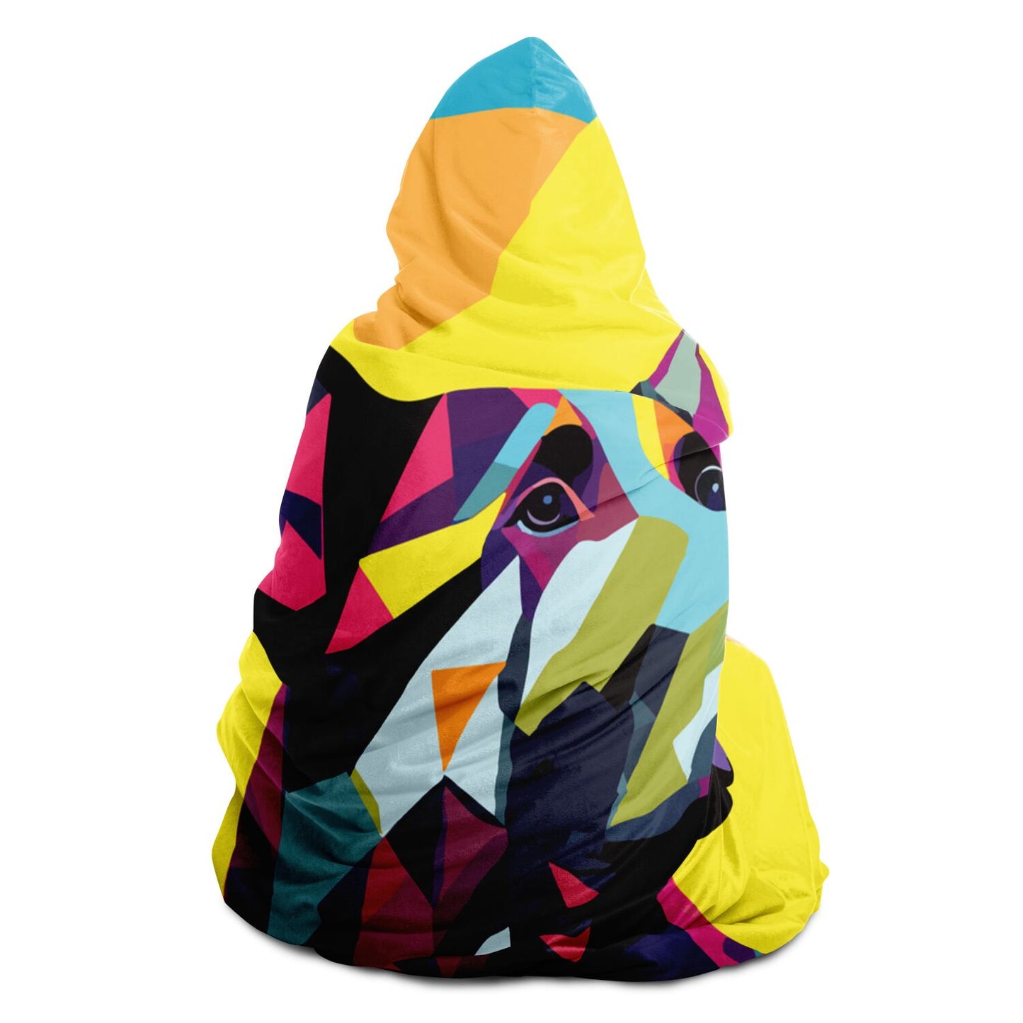 Hooded Blanket - AOP Kukloso German Sheperd Adult No 2 - Free Shipping