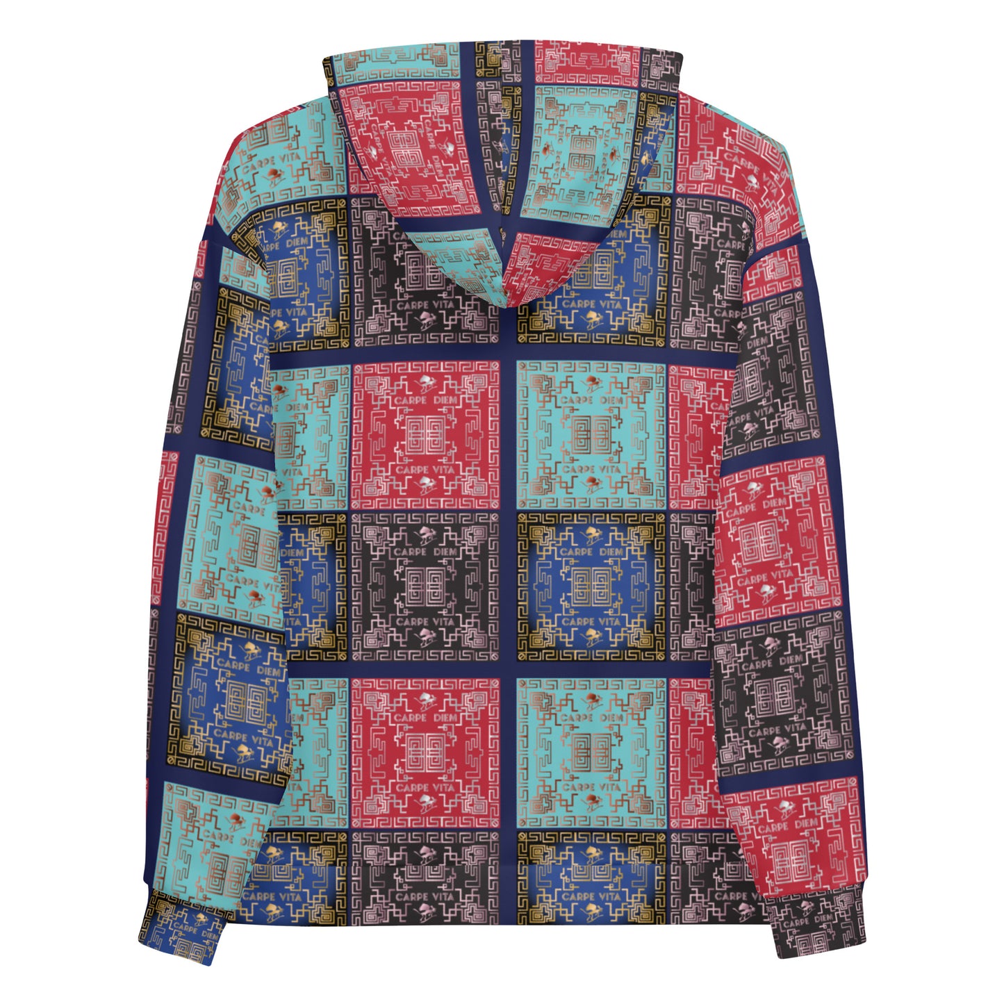 Unisex Hoodie Kukloso Greek Border No 50 No 1 - Free Shipping