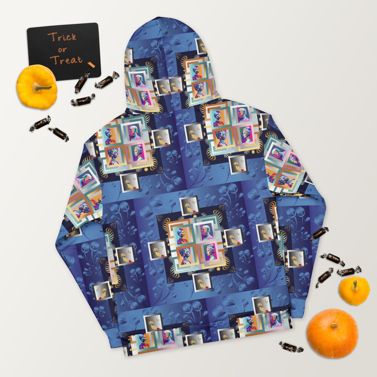 Unisex Hoodie Kukloso Four Ladies Collage - Free Shipping