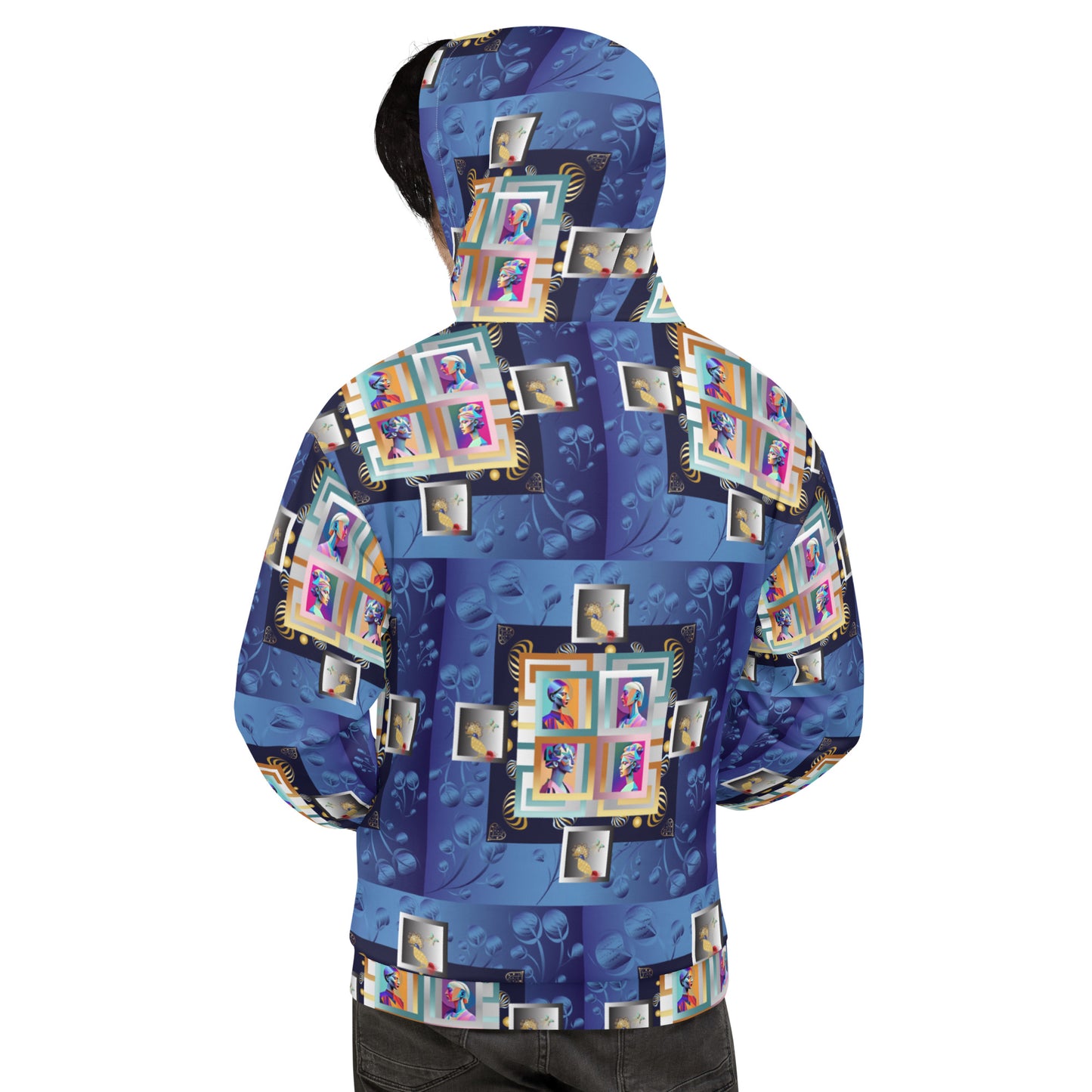 Unisex Hoodie Kukloso Four Ladies Collage - Free Shipping