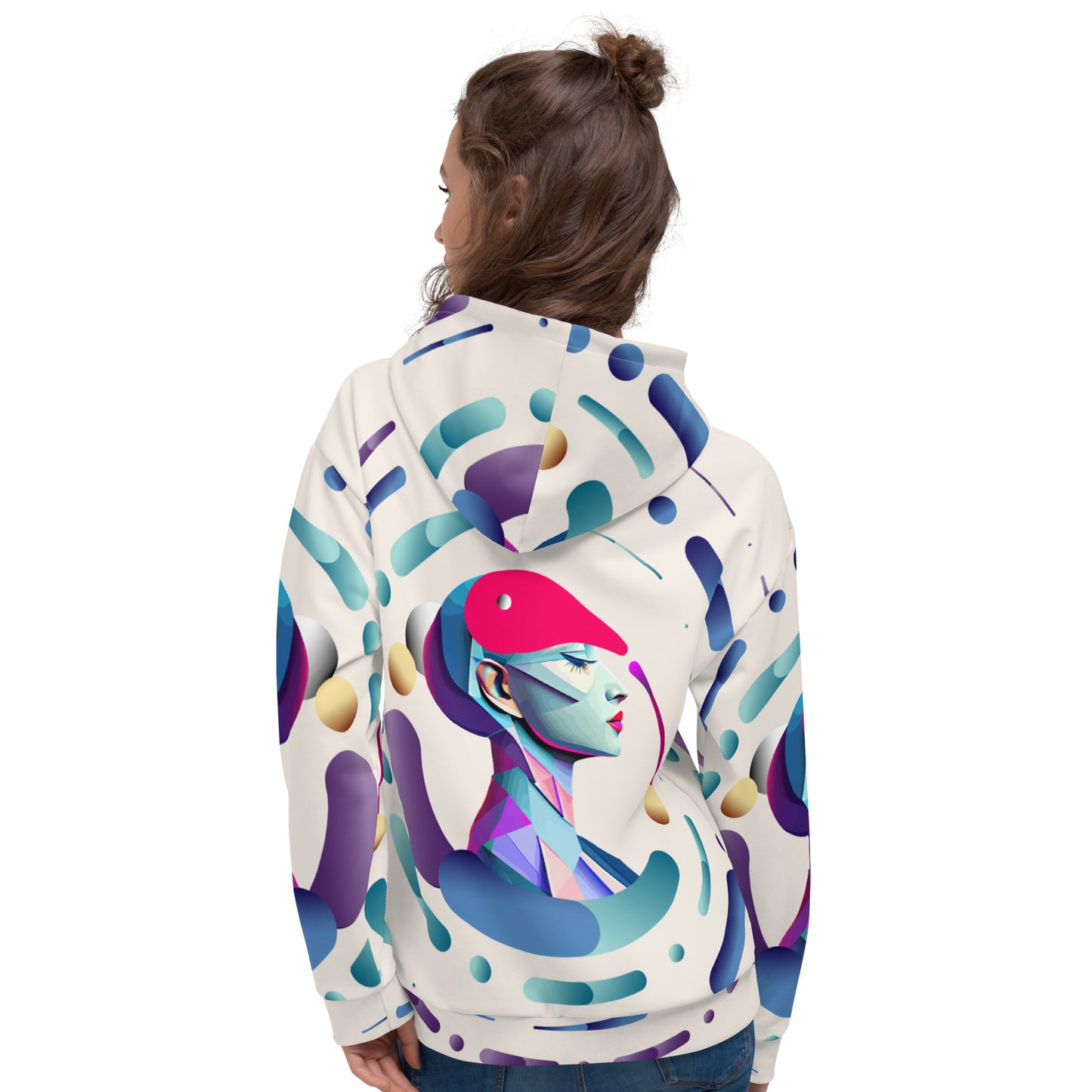 Unisex Hoodie Kukloso Abstracticon No 21 - Free Shipping